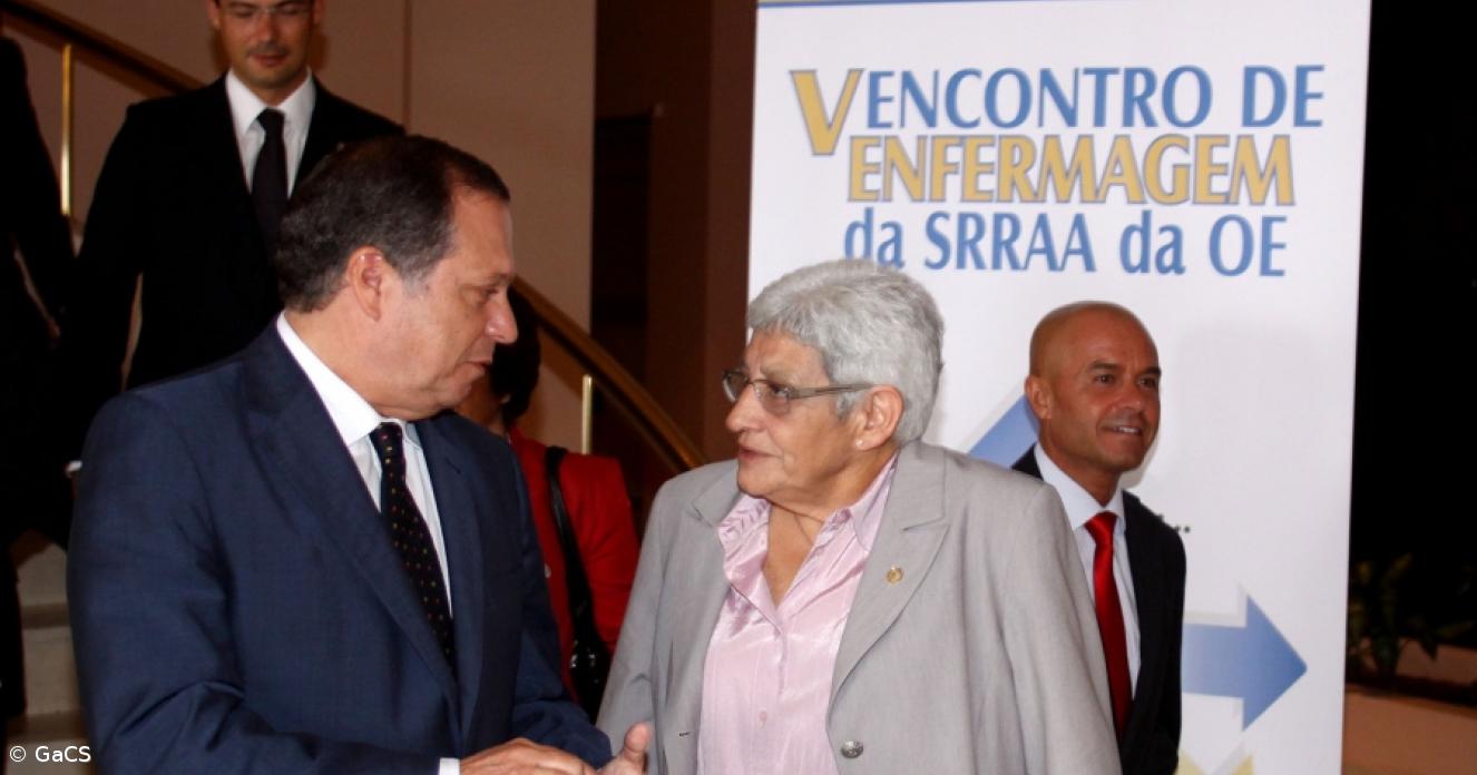 Carlos C�sar no Encontro de Enfermagem