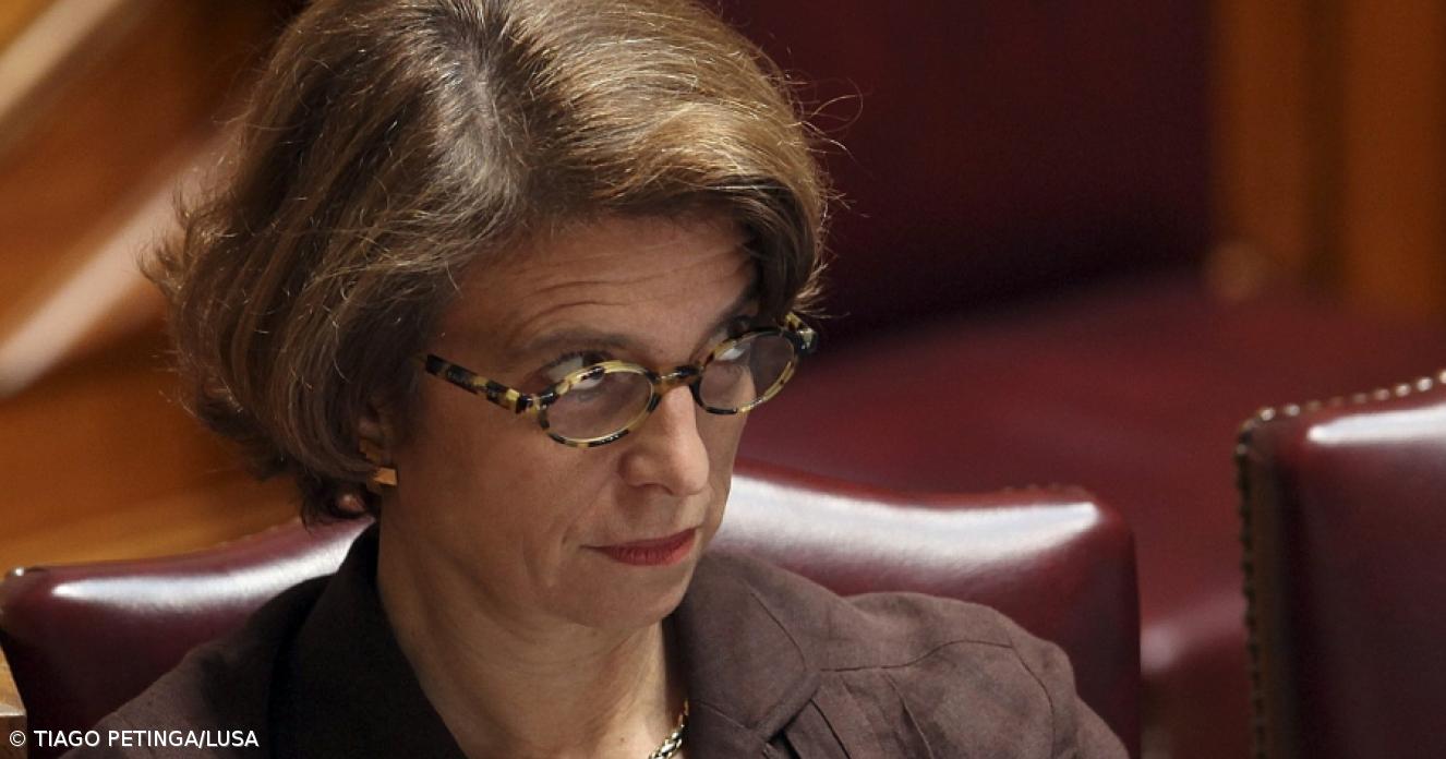 Ministra da Educa��o, Isabel Al�ada