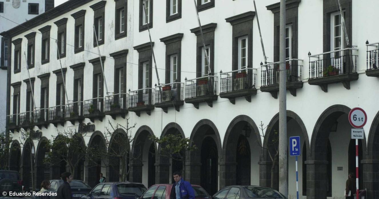 Fachada do edif�cio da Pol�cia Judici�ria