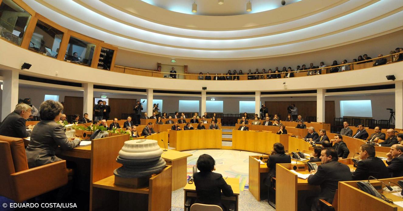 Cerim�nia de tomada de posse dos deputados da Assembleia Legislativa dos A�ores, na Cidade da Horta