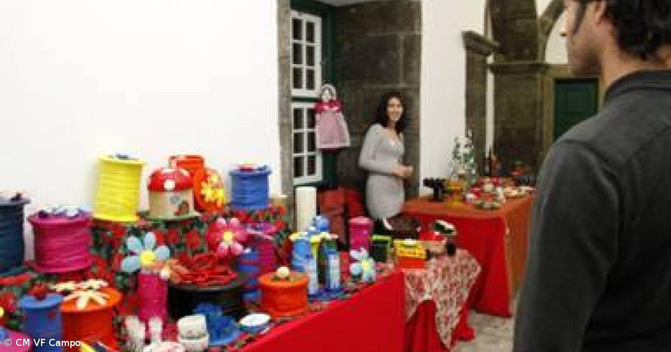 Artesanato em exposição em Vila Franca do Campo