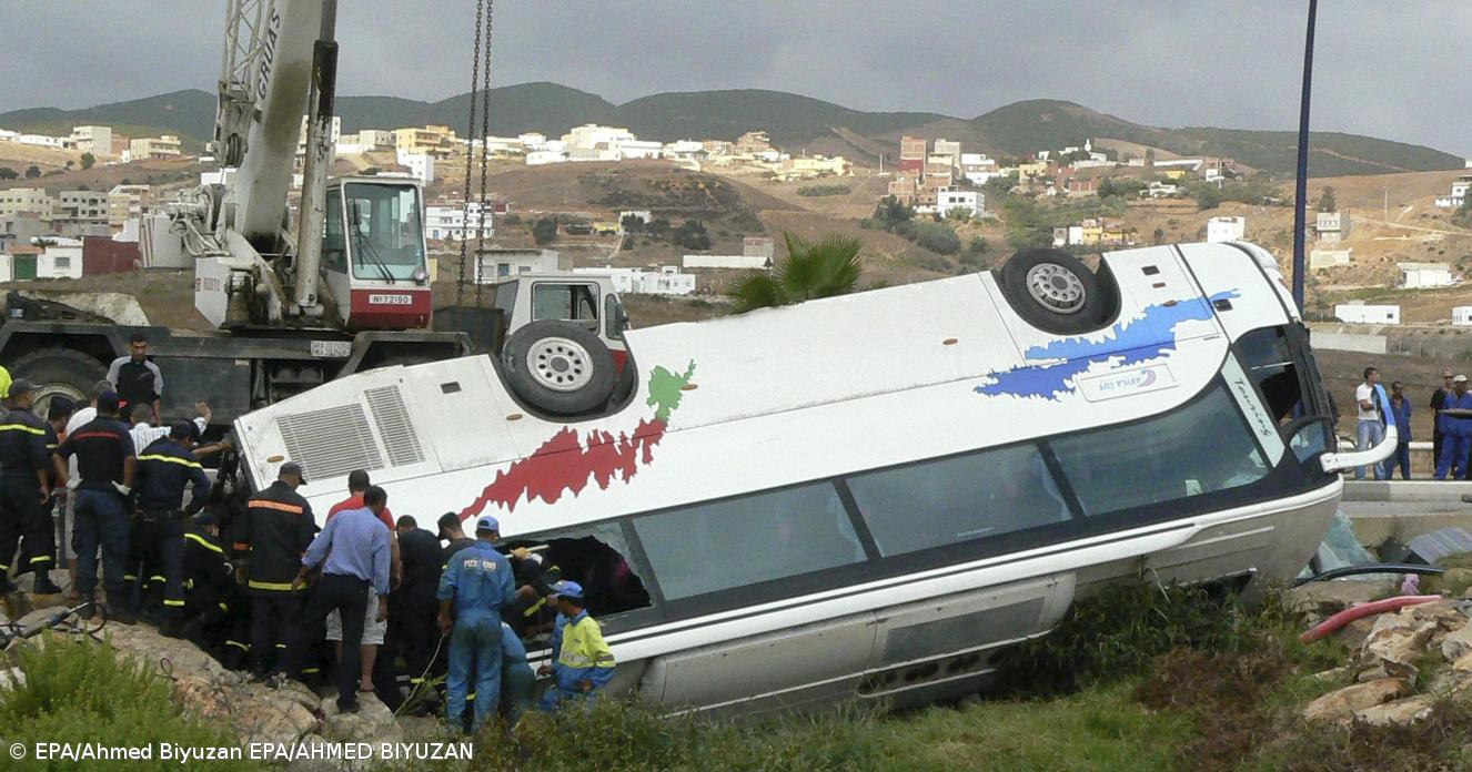 Acidente com turistas portugueses em marrocos