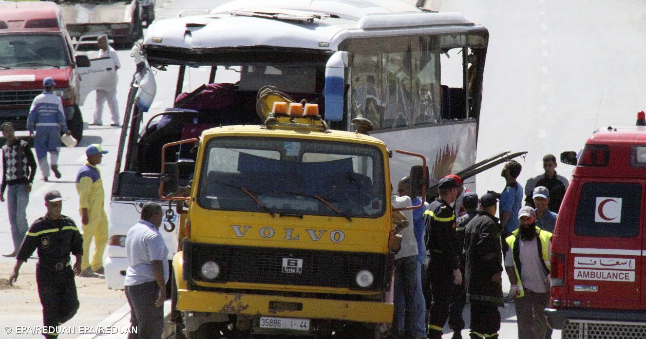 Acidente com turistas portugueses em marrocos