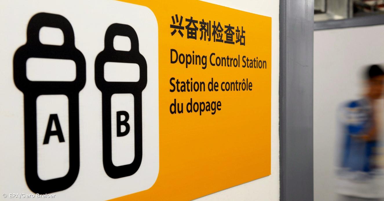Doping no desporto.