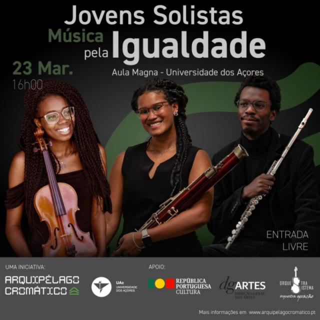 Concerto “Jovens Solistas pela Igualdade” na Aula Magna