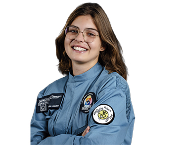 Caetana Soares - Embaixadora da iniciativa Astronauta por um dia