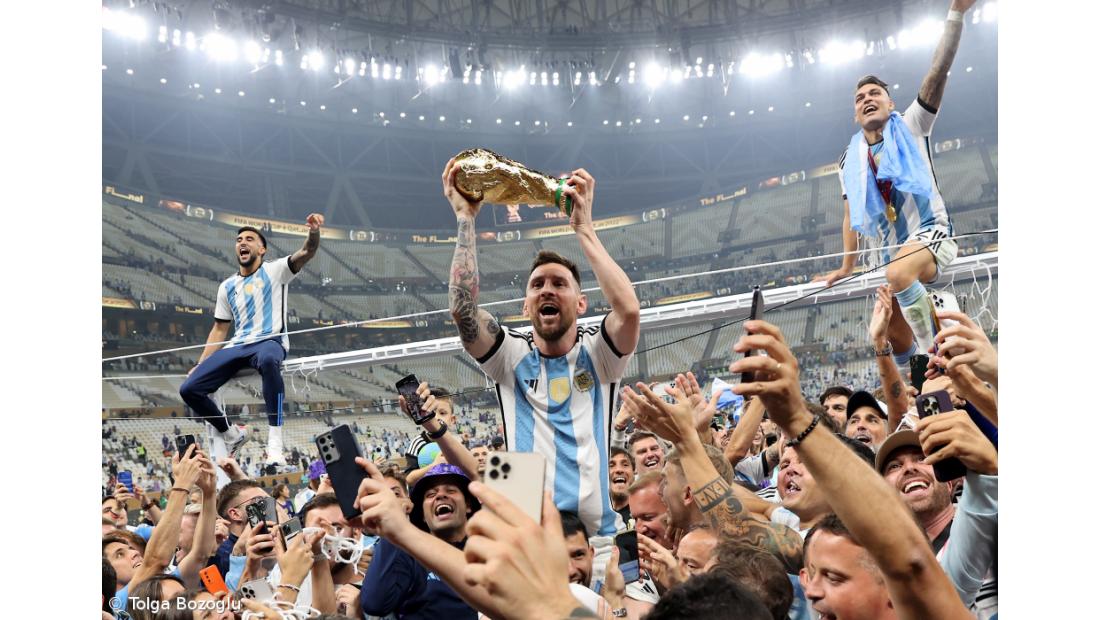 Argentina penou mais do que merecia para selar terceira 'estrela'