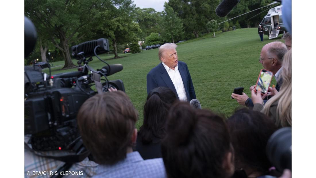 Trump saúda primeiro norte-americano eleito líder da Igreja Católica