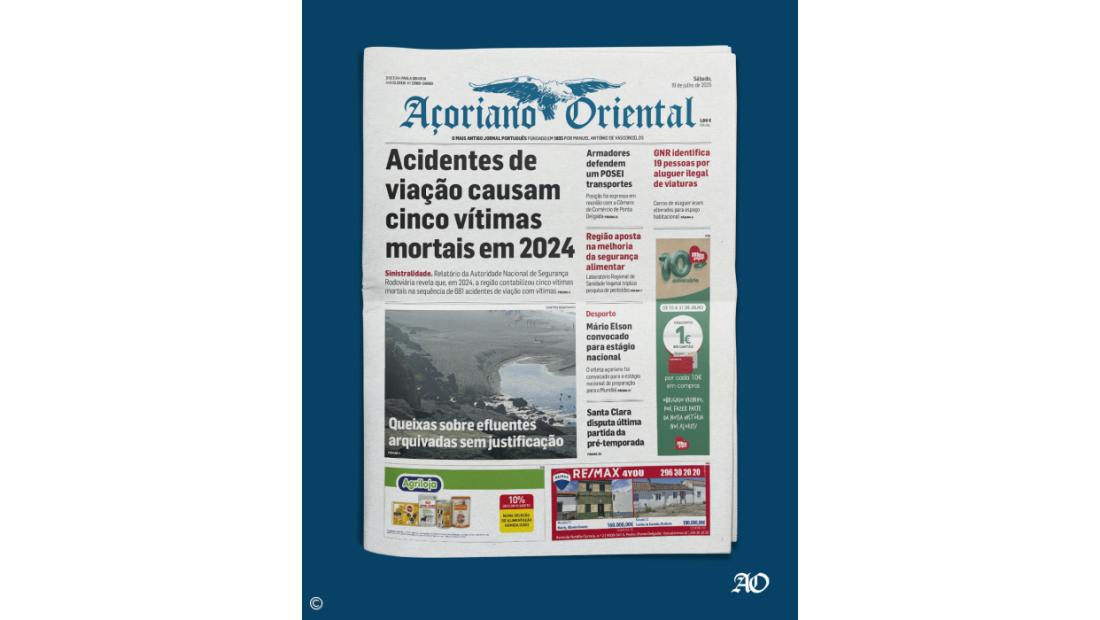 Acidentes de viação causam cinco vítimas mortais em 2024