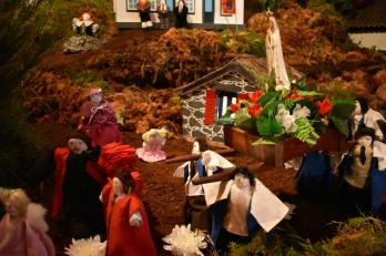 Presépio de Água Retorta exposto na Casa do Povo