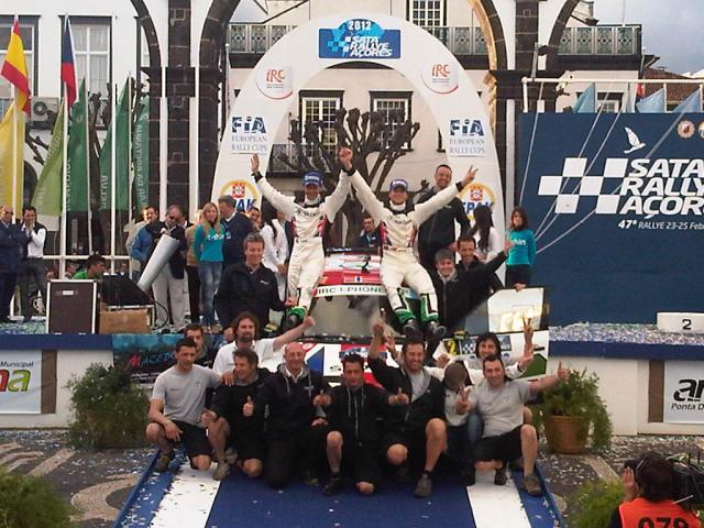 Andreas Mikkelsen vence o SATA Rallye Açores