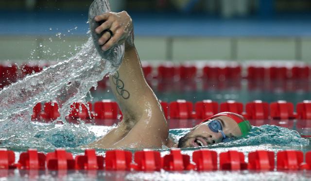 Tiago Venâncio último na quinta série dos 200 metros livres