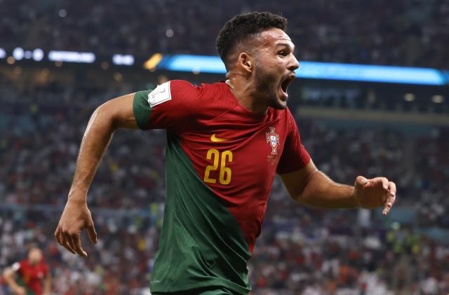 Portugal nos 'quartos' com 'hat-trick' de Gonçalo Ramos frente à Suíça