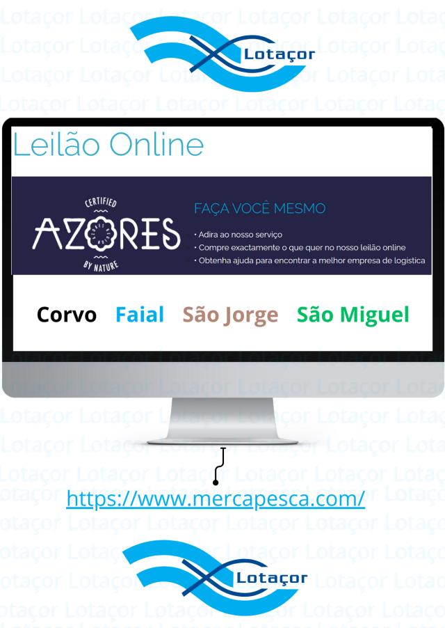 Lotaçor expande lota 'online' para as ilhas do Corvo, Faial e São Jorge