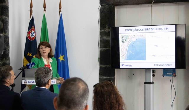 Proteção da orla costeira em Porto Pim, no Faial, vai custar 3 ME