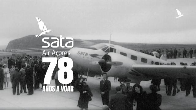 SATA celebrou 78 anos de voos comerciais
