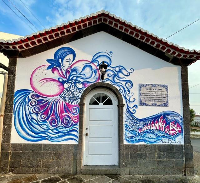 Núcleo Museológico das Lavadeiras alvo de arte urbana