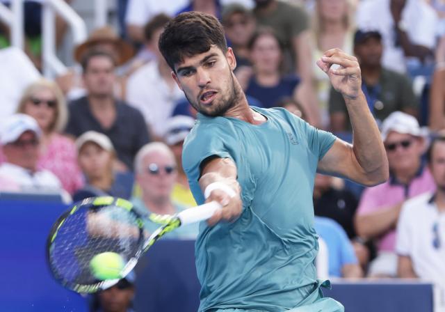 Alcaraz e Djokovic na mesma metade do quadro, Sinner abre com Kopriva