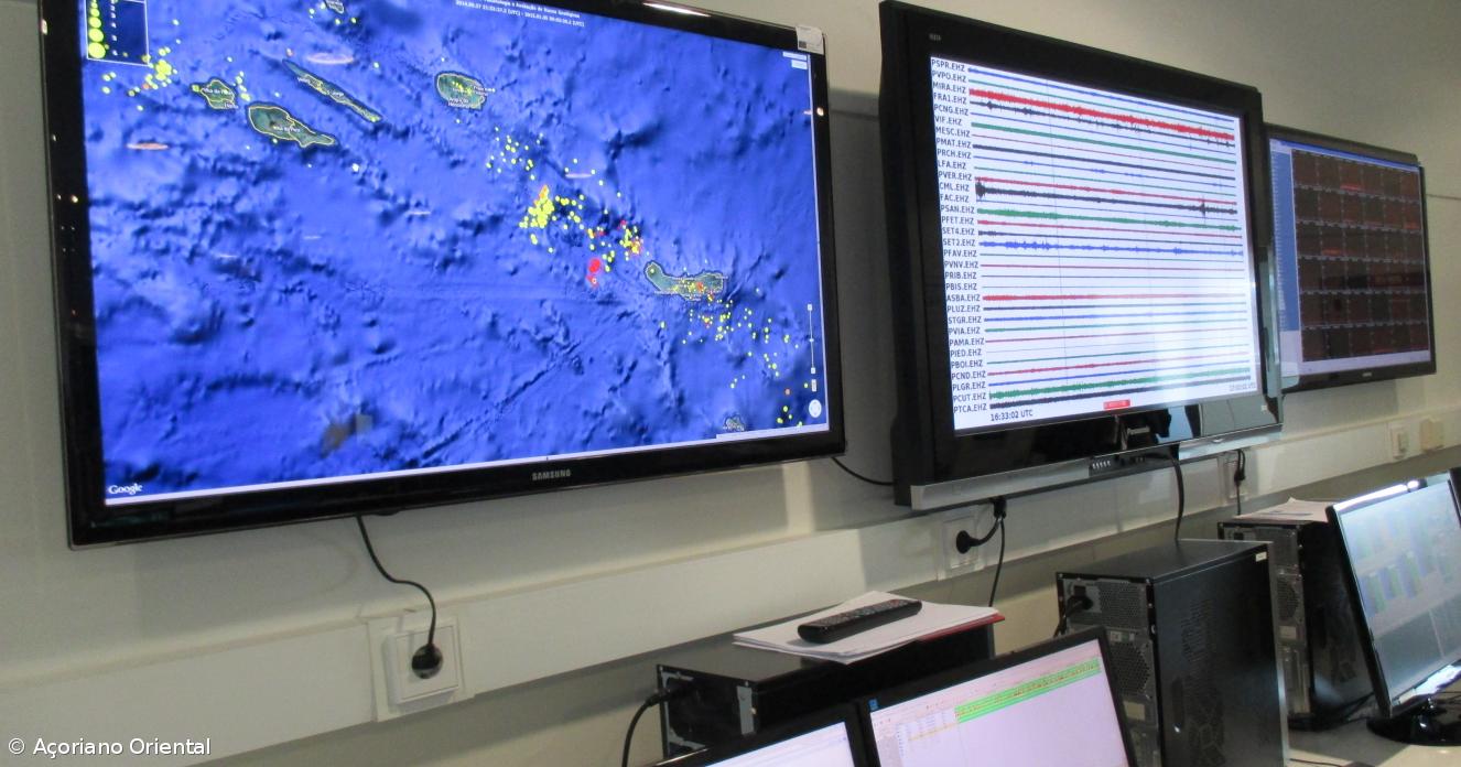 Dois sismos de magnitude 4 na escala de Richter sentidos nas ilhas Terceira e São Miguel
