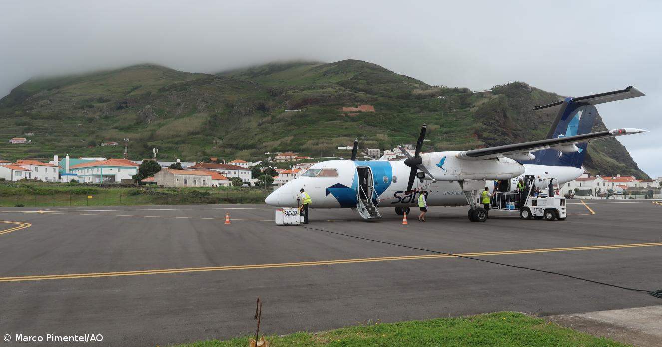 PPM/Açores quer plano da SATA quando falharem as ligações com a ilha do Corvo